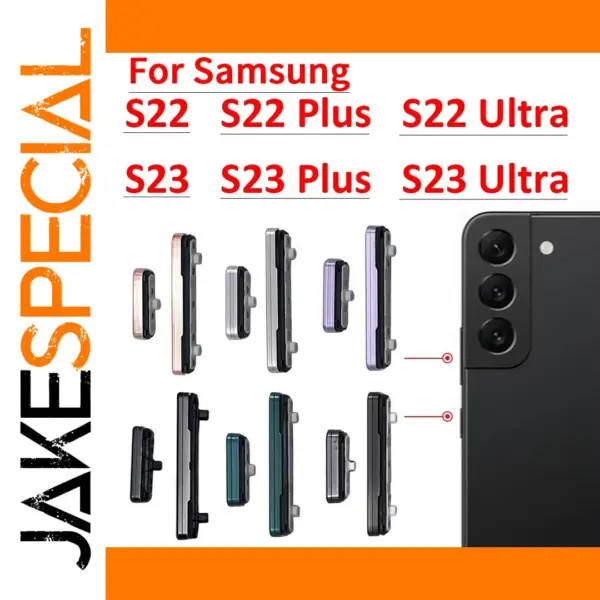 Samsung S22 S23 Plus Ultra 5G Button Set