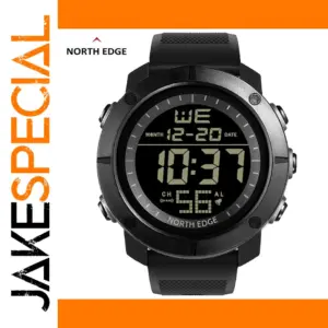 North Edge Men's Digital Sports Watch 50M Waterproof