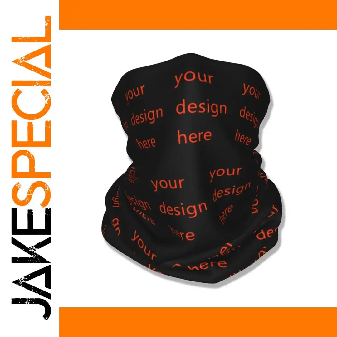 Customized Logo Bandana Neck Cover for Men 1 Customized Logo Bandana Neck Cover for Men