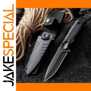 Tactical Stainless Steel Pocket Knife with Sheath