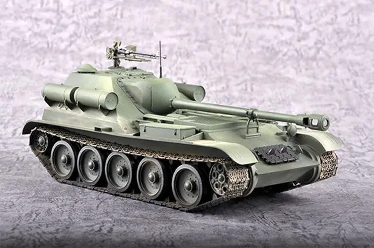 Soviet SU-102 Tank Destroyer Plastic Model Kit 12 Soviet SU-102 Tank Destroyer Plastic Model Kit - Image 12