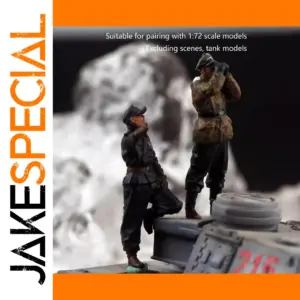 1/72 German Winter Armored Observation Soldiers Set