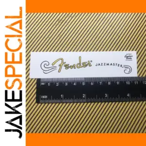 3-Pack Fender Jazzmaster Headstock Decals Set