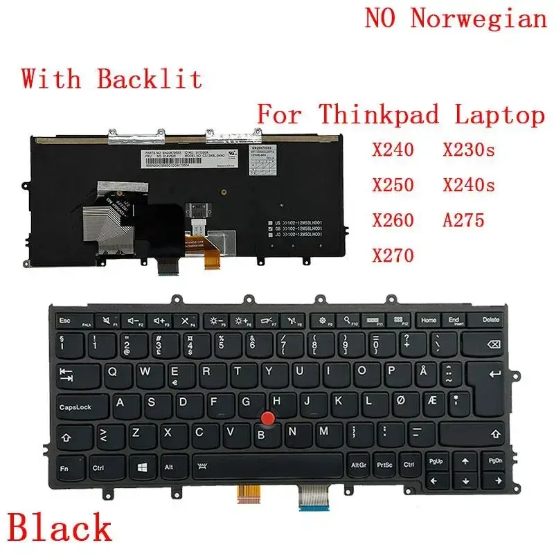 Lenovo ThinkPad Backlight Keyboard for X240-X270 13 Lenovo ThinkPad Backlight Keyboard for X240-X270 - Image 13