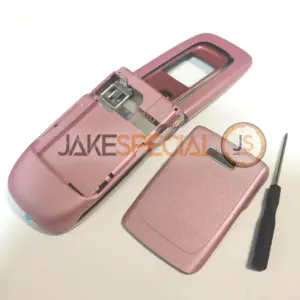 Nokia 6131 Pink Full Housing Cover Case 5 9b76ed2224f64e9a contrasted