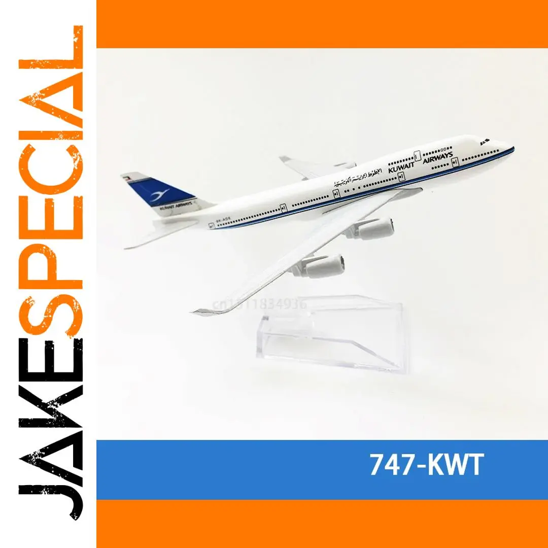 Kuwait Airways Boeing 747 Diecast Model 1 Kuwait Airways Boeing 747 Diecast Model