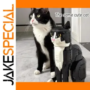 2025 Tuxedo Cat Building Blocks Set
