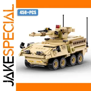 Military Building Blocks Armored Vehicle Model
