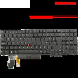 Black Backlit Keyboard for Lenovo ThinkPad L590 P73 40 9bd61973 no logo