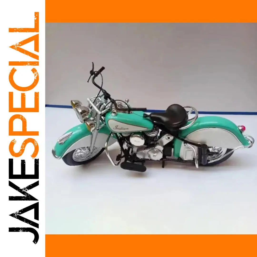 1:6 Scale Vintage Indian Motorcycle Diecast Model 1 1:6 Scale Vintage Indian Motorcycle Diecast Model
