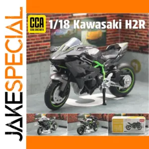 1/18 Kawasaki Ninja H2R Diecast Motorcycle Model