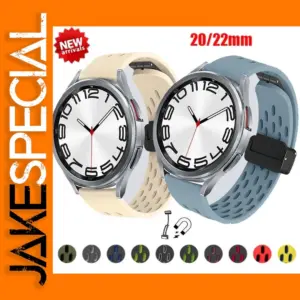 22mm 20mm Silicone Magnetic Watch Bands for Samsung Galaxy Watch