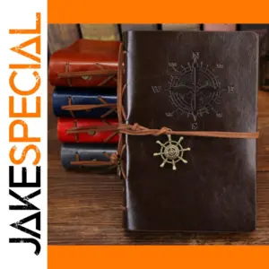 Vintage Nautical PU Leather Writing Journal