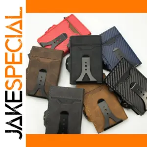 Minimalist RFID Blocking Leather Wallet