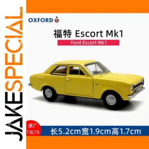 Ford Escort Mk1 1:76 Scale Model Car