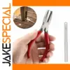 Guitar Fret Pliers with Measurement Gauge