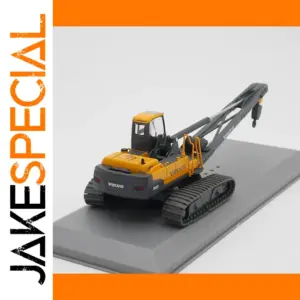 1:72 Scale Diecast Volvo Crawler Crane Model