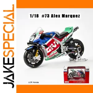1/18 Scale Alex Marquez LCR Honda Motorcycle Model