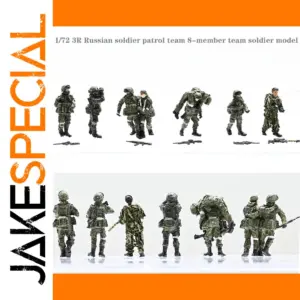 1/72 Russian Soldier Patrol Team Model Set