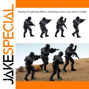 1/72 Russian SWAT Combat Team Model Set