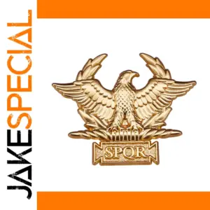 Roman Empire Gold Eagle Badge Pin ZJ158