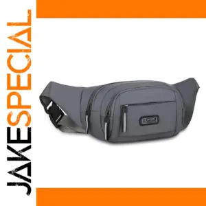 Ultra Thin Anti-Theft Canvas Waistpack