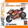 Maisto 1:18 2023 Red Bull KTM MotoGP Model