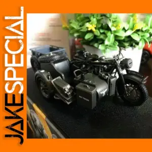 1:24 Scale Alloy R75 Side Tricycle Model for Display