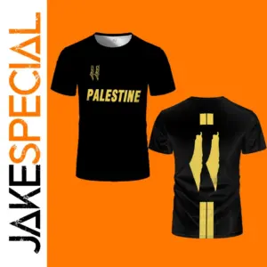 Palestine Football Jersey Men Women Oversize Top