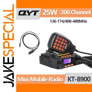 QYT KT-8900 25W Dual Band Mobile Radio