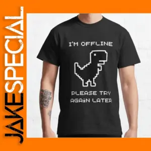 Funny Dinosaur T-Rex Graphic T-Shirt for Men