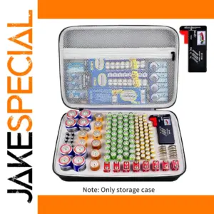 Battery Organizer Case with Tester BT-168
