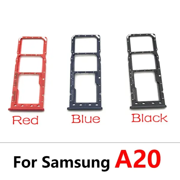 Samsung A10 A20 A30 A50 Dual Sim Card Holder - Image 6