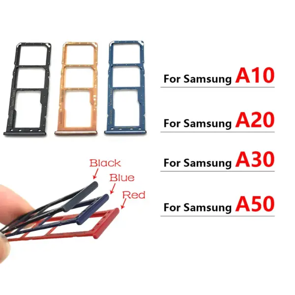 Samsung A10 A20 A30 A50 Dual Sim Card Holder
