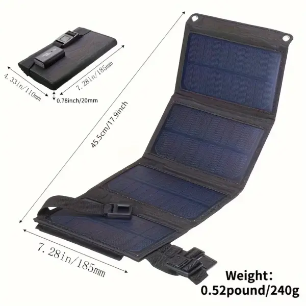 Portable Foldable Solar Panel for Travel - Image 6