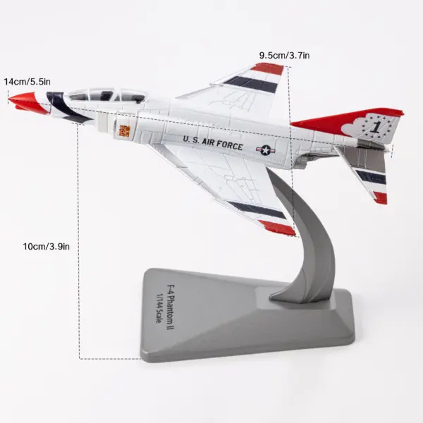 F-4 Phantom II 1/144 Scale Model Aircraft - Image 6