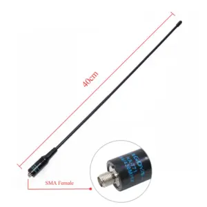 Baofeng Dual Band Antenna SMA-Female 39cm 10 H00982c7263fe43a29bf0b21773923124g