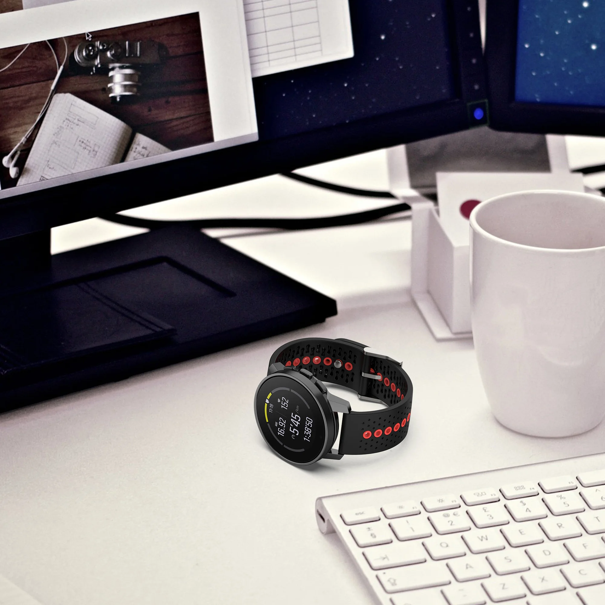 Silicone Sport Watch Band for SUUNTO 9 PEAK 6 Silicone Sport Watch Band for SUUNTO 9 PEAK - Image 6