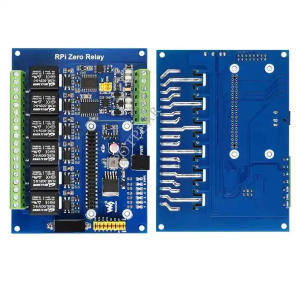 RS485 CAN 6-Way Relay Module for Raspberry Pi - Image 3