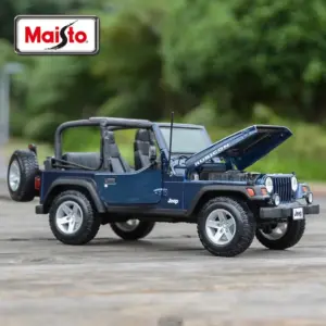Maisto 1:18 Jeep Rubicon Diecast Model Car 8 H087314aaef344127877d8ace54d80fc8m