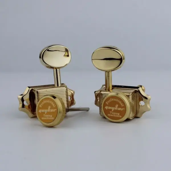 Gold Lock String Tuners Set for Guitars - Image 3