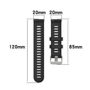 20mm Silicone Strap for Garmin Forerunner 55 18 H0a000e15d125475fbf3f698516214809h