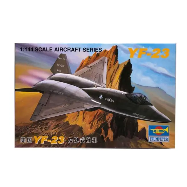 1:144 YF-23 Grey Magic Fighter Model Kit - Image 7
