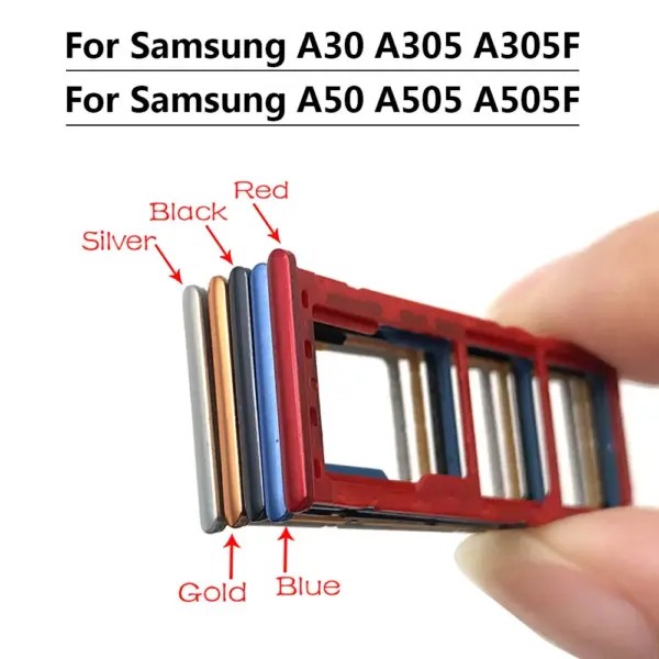 Samsung A10 A20 A30 A50 Dual Sim Card Holder - Image 2