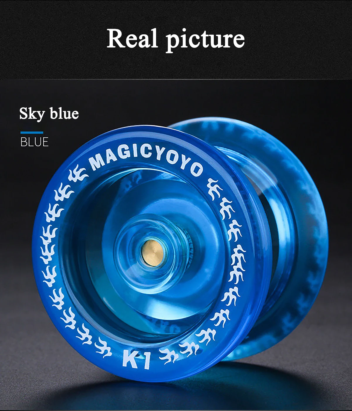 Genuine Magic Yo-Yo K1 D1 Plastic Classic Toy 10 Genuine Magic Yo-Yo K1 D1 Plastic Classic Toy - Image 10