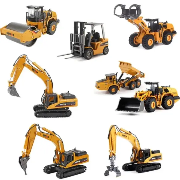 Colorful 1:50 Scale Front Loader Model - Image 2