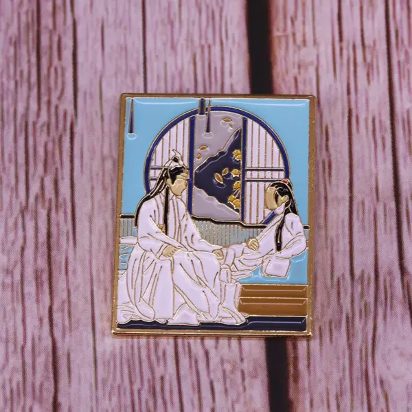 Chinese Drama The Untamed Enamel Pin Mo Dao Zu Shi Badge - Image 3