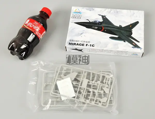 144 France Mirage F-1C Fighter Assembly Model - Image 3