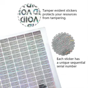 10x20mm Silver Tamper Proof Warranty Stickers 9 H266b8c590dd34a3a94801070f9823cb92