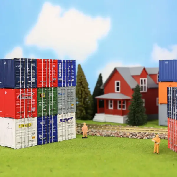 HO Scale 53ft Shipping Container Model - Image 5
